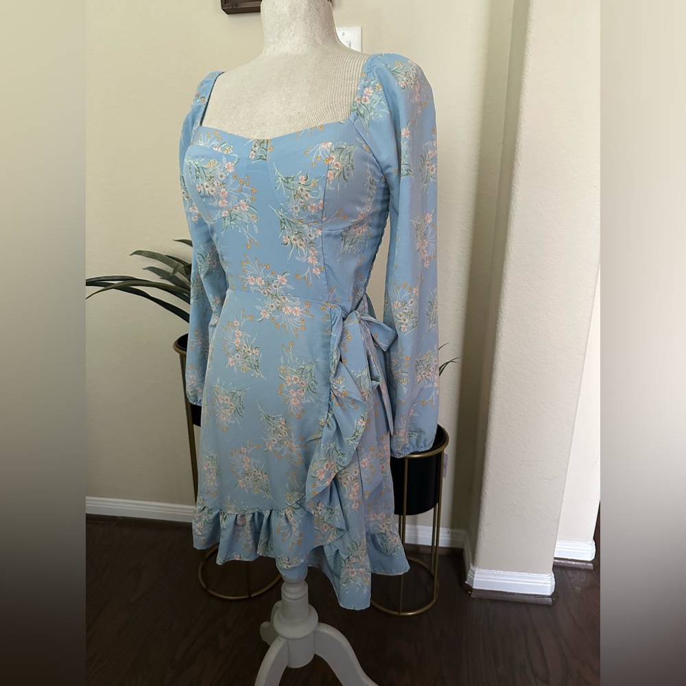Beautiful Light Blue Dress In Size M